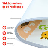 Moon Happi Feet Foldable Floor Play Mat - Alphabet/Number