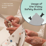 Moon Anti-Slip Baby Bath Pad - Star