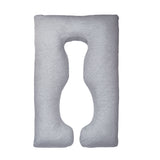 Moon Bamboo Full Body Pregnancy Pillow U-Shaped - Grey