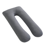 Moon Organic U Shaped Maternity Pillow - Grey