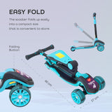 Moon Xplora Baby Scooter With Seat- Blue