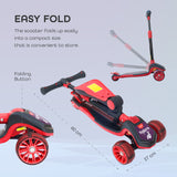 Moon Xplora Baby Scooter With Seat- Red