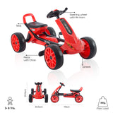 Moon Brizee Baby Go Kart - Red