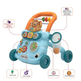 Moon Baby Push Activity Walker - Blue