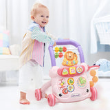 Moon Baby Push Activity Walker - Pink