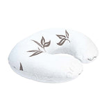 Moon Feeding Pillow With Bamboo Rayon -White