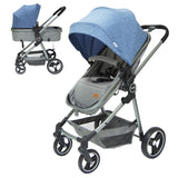 Moon Pro 2 in 1 Stroller - Blue