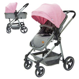 Moon Pro 2 in 1 Stroller - Pink