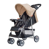 Moon Trek One Fold Stroller - Beige