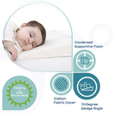 Moon Universal Crib Wedge - White