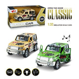 Stem 1:32 Graffiti Toyota Jeep 1Pc (Color May Vary)