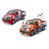 Stem 1:32 Graffiti Toyota Pickup Alloy Pullback Car 1Pc (Color May Vary)