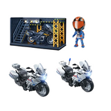 Stem 1:22 Die Cast Repair Station Bike Model (Color May Vary)