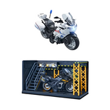 Stem 1:22 Die Cast Repair Station Bike Model (Color May Vary)