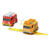 Ming Ying 1:62 Alloy Watch Q Version Car Interactive Induction With Light Music- Assorted Color