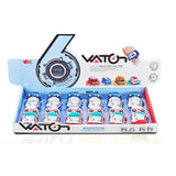 Ming Ying 1:62 Alloy Watch Q Version Taxi Car Interactive Induction With Light Music- Assorted Color