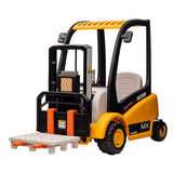 MYTS Forklift Truck With Pallet Kids Ride-On - Yellow