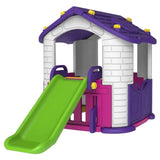 MYTS All-in-1 Indoor Playhouse With Slide Purple