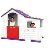 MYTS Indoor Activity Playhouse W/ Play Cabin Purple