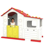MYTS Indoor Activity Playhouse W/ Play Cabin Red
