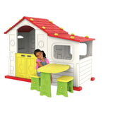 MYTS Playhouse With Activity Area With Side Table & Chair
