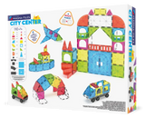 Magna-Tiles City Center Magnetic Construction Set - 110pcs