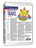 Magna-Tiles Deluxe Micromags Travel Magnetic Construction Set - 55pcs