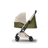 Youbi Toddler German Travel Light Stroller - Olive with New Born Attachment