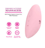 Pikkaboo Rechargeable Lactation Massager For Breastfeeding - Pink - Laadlee
