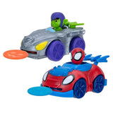 Spidey N Friends Disc Launcher Vehicles Spidey V/S Goblin - Pack of 2