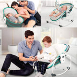 Mastela 5 in 1 Baby Rocker & Bassinet Cradle - Green