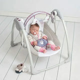 Mastela Deluxe Portable Swing - White