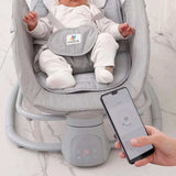 Mastela Baby Swing with Bouncer Electric Rocking Chair - Light Grey