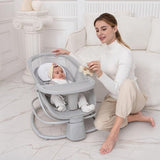 Mastela Baby Swing with Bouncer Electric Rocking Chair - Light Grey