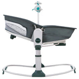 Mastela 6 In 1 Baby Bassinet And Rocker - Dark Grey