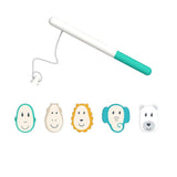 Matchstick Monkey Bathtime Fishing Game - Multicolor