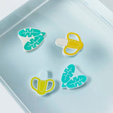 Matchstick Monkey Bathtime Sinking/ Floating Toys - Banan/ Leaf