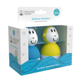 Matchstick Monkey Bathtime Wobblers - Blue & Yellow