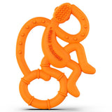 Matchstick Monkey Mini Monkey Teether - Orange