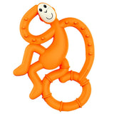 Matchstick Monkey Mini Monkey Teether - Orange