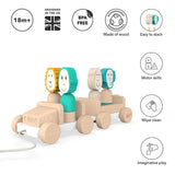 Matchstick Monkey Playtime Safari Jeep - Multicolor