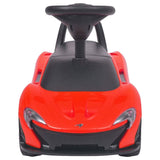 Mclaren P1 Pusher Car - Red