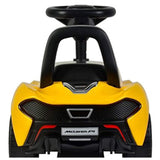 Mclaren P1 Pusher Car - Yellow
