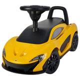 Mclaren P1 Pusher Car - Yellow