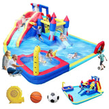 Megastar 10 In 1 Inflatable H20 Water Fight Bounce House Water Park