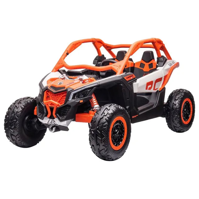 megastar-rideons-24v-licensed-can-am-maverick-utv-buggy-white-1