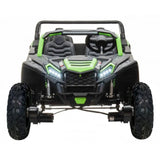 Megastar Kids 48V XXXXL Electric Rideon Dune Buggy Jeep High Speed - 4 Seater - Green