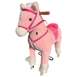 Megastar Gallop 'N' Play Action-Packed Mechanical Horse Riding Toy - Pink