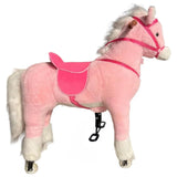 Megastar Gallop 'N' Play Action-Packed Mechanical Horse Riding Toy - Pink