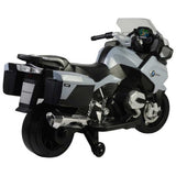 Megastar Ride On 12V Officially Licensed BMW Rechargeable Powered Riding Motorbike - Grey